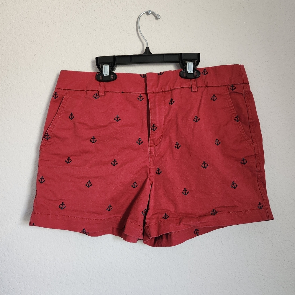 Jones New York Shorts with Anchor Pattern